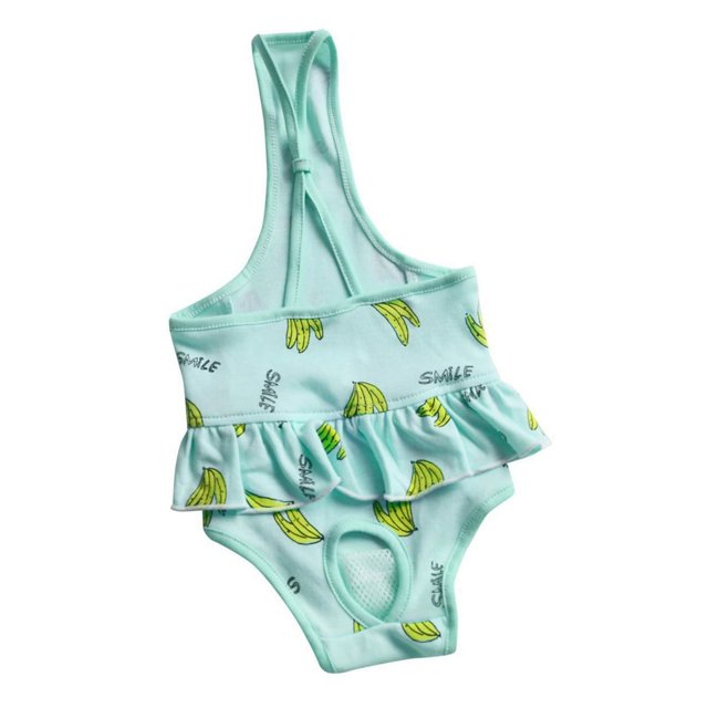 Dosaele Combinaison de Couches pour Chien Ajustable Imprimée Réutilisable avec Bretelles pour Chiens Féminins Shorts Confortables pour Animaux