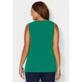 thumbnail image 2 of Catherines Women's Plus Size Crisscross Timeless Tank, 2 of 4