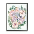 thumbnail image 2 of Stupell Industries Bless Our Home Classic Flower Blossom Bouquet Typography , 16 x 20, Design by Ziwei Li, 2 of 5
