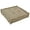 Multi-color, variant on 20-inch Square Corded Floor Pillow with Button Tufts - Chocolate