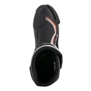 Alpinestars SMX Plus V2 Mens Motorcycle Boots Black/White/Fluo Red 40 EUR
