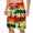 A-Hot Pink326, variant on JAJAHO Mens Hawaiian Shorts Summer Beach Vacation Clothes Tropical Print Loose Fit Drawstring Shorts Stylish Bottoms