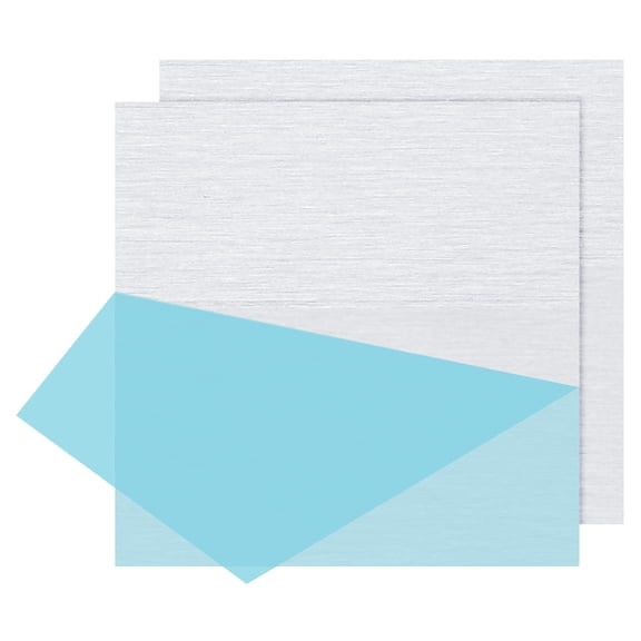 Uxcell 6061 T651 Aluminum Sheet Metal 8 Inch x 6mm 1Pcs Flat Plain Aluminum Plate Covered Stock