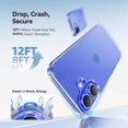 thumbnail image 3 of Funda de teléfono CASEKOO Crystal Clear para iPhone 16 Plus de 6.7 pulgadas, 3 of 8