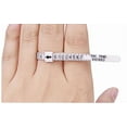 thumbnail image 3 of 2 Pack Ring Sizer Gauge Tools, Finger Measuring Stick and Mandrel Set for Jewelry Ring Sizing, TIKA, 3 of 4