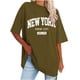 thumbnail image 1 of Camiseta Corta con Cuello Redondo Y Gota Del Hombro para las Mujeres, 1 of 5