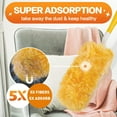 thumbnail image 5 of JFengqi Duster Refills, Heavy Duty Microfiber Disposable Feather Duster, 15 Count with 1 Handle, Orange, 5 of 6