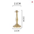 thumbnail image 1 of PENGXIANG European Style Candle Holder Exquisite Workmanship Candle Holder for Home Bedroom Mounted, 1 of 2