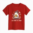 thumbnail image 5 of TOWED22 Toddler Halloween Shirts for Girls Boys - Short Sleeve Tees with Spooky Graphics Fall Top, 5 of 5