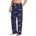 thumbnail image 6 of Logiee Bicycle1 Print Pajama Pants for Men,Men’s Pajama Bottoms,Mens PJ Pants with Pockets & Button Fly-3X-Large, 6 of 6