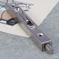 thumbnail image 4 of GOOHOCHY Silver Fire Door Bolt Door Latch Latch Brushed Texture Office Use 1Set, 4 of 6