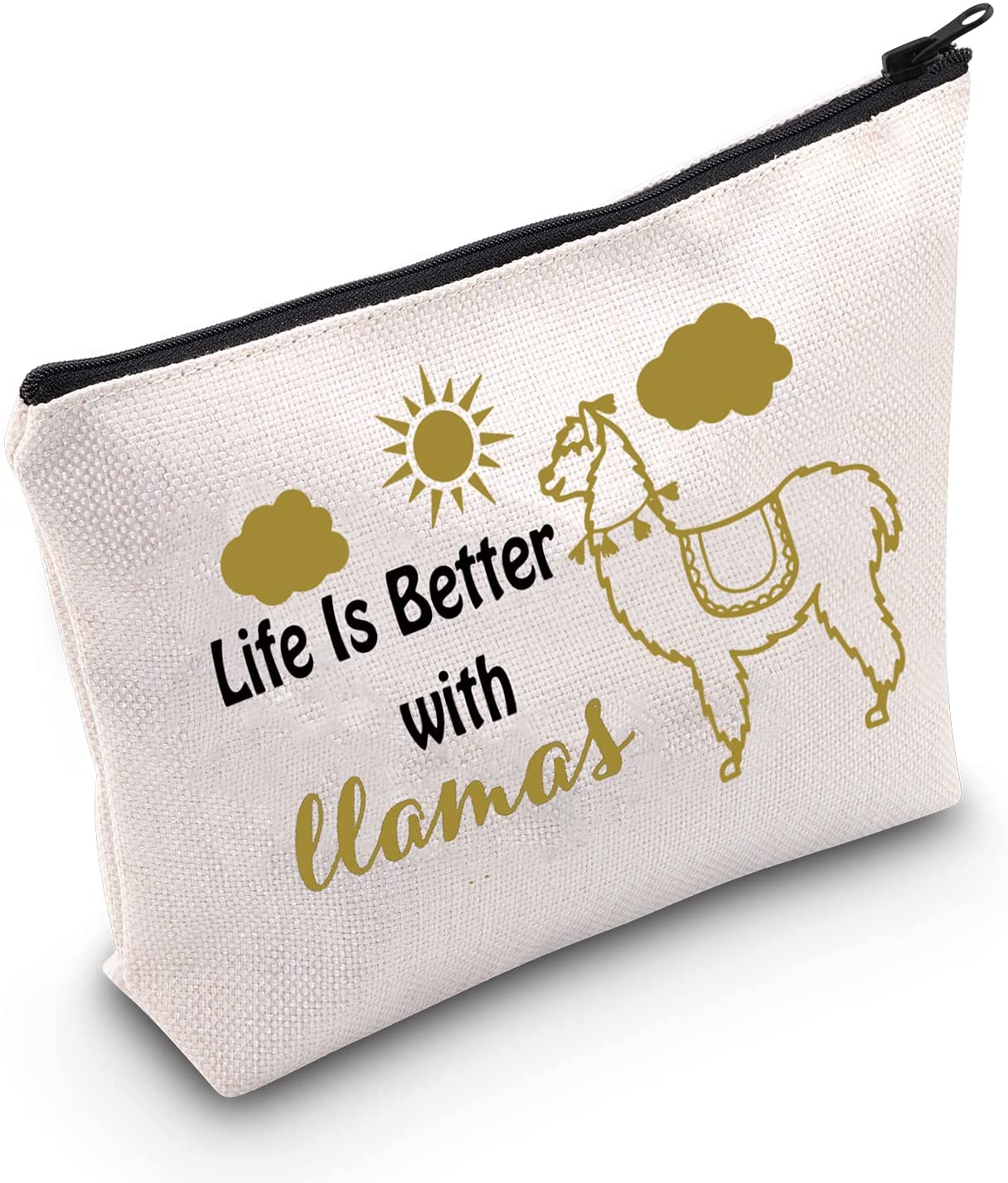 アウトレット特売 Llama Makeup Bag Llama Mama Storage Bag Llama Lover Drama Lover Gifts 新発売 Dif Mocorito Gob Mx