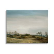 Stupell Industries Rural Hay Bales Landscape Painting Gallery Wrapped Canvas Print Wall Art, Design by Liz Jardine