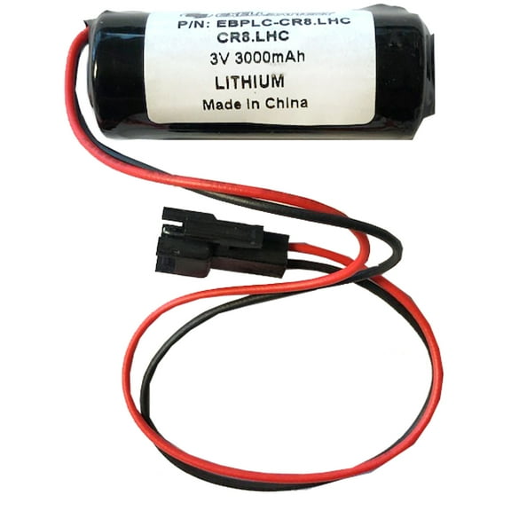 3V 3000mAh PLC Battery Compatible with CR8.L, CR8.LHC, CR8-LHC, TH559EDV410R