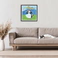 thumbnail image 6 of Stupell Industries Sound Of Mewsic Cat Parody Black Framed Floater Canvas Wall Art design by Angie Rozelaar, 18 x 18, 6 of 9