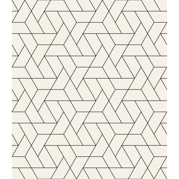 MuralsPrint Herringbone Shapes Peel and Stick wallpaper - 10'ft H x 24''inch W