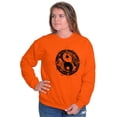 thumbnail image 4 of Koi Fish Ying Yang Balance Symbolic Unisex Plus Fleece Graphic Sweatshirt Brisco Brands 2X, 4 of 5