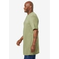 thumbnail image 3 of Boulder Creek By Kingsize Men's Big & Tall Heavyweight Longer-Length Pocket Crewneck T-Shirt, 3 of 5