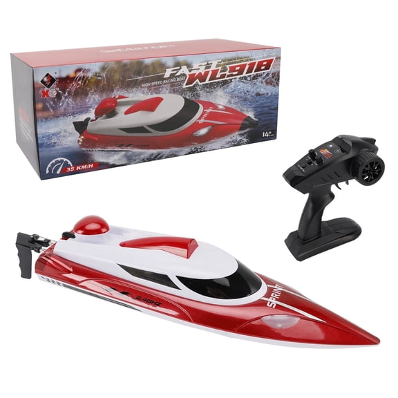 RC Boat, WLtoys WL918 Remote Control Boat, 21MPH High Speed RC Racing Boat for Pools or Lakes, 2.4GHz Remote Control Boats