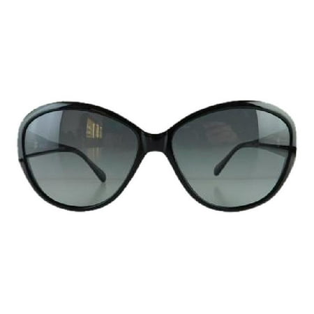 New Salt Deirdre BK Black Plastic Sunglasses 61mm