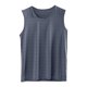 thumbnail image 2 of pstuiky Camisetas interiores de tirantes para hombre, Camiseta informal de verano para hombre, de color liso, sin mangas y cuello redondo. Chaleco para hombre xxxxxl, 2 of 7