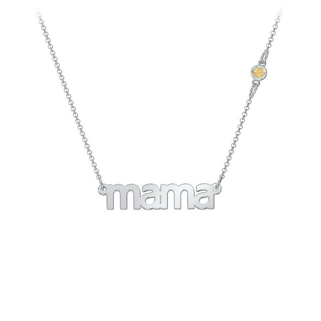 Collier « Mama' » avec Pierre de Naissance Satellite