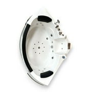 Whirlpool Bathtub 59,05″ x 59,05″ hot tub double pump with Heater – Sant’Angels