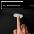 thumbnail image 2 of Riwesomey Paquete de 2 luces para coche, recargables, con Sensor táctil, camión Universal, techo Interior automotriz, Mini lámpara de iluminación para Automoción decorativa y accesorios Blanco Riwesomey VI017201-01, 2 of 6