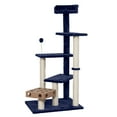 thumbnail image 2 of FurHaven Pet Cat Tree | Tiger Tough Cat Tree House Furniture for Cats & Kittens, Play Stairs, Blue, 2 of 8