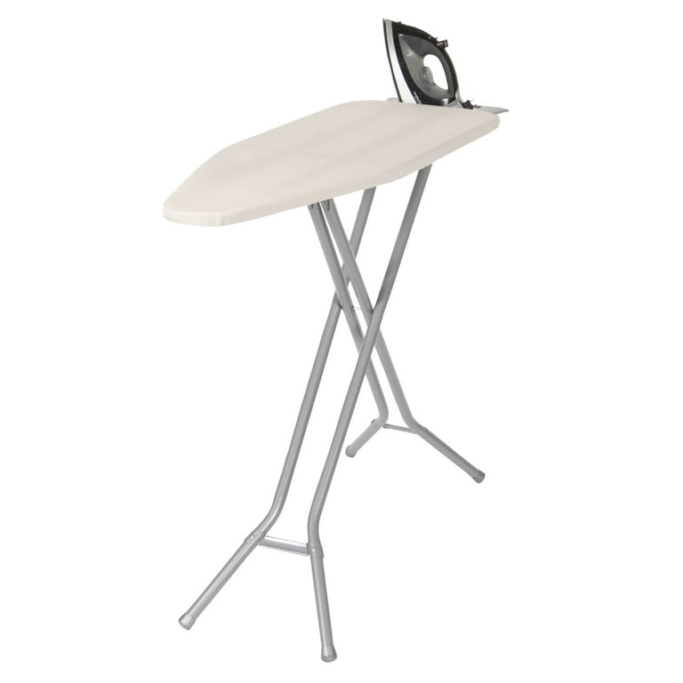 Seymour Home Products Wide Top Ironing Board with Iron Rest Khaki