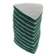 thumbnail image 2 of 10 almohadillas abrasivas triangulares de fibra de nailon para limpieza y fregado. 240 grueso, 2 of 9