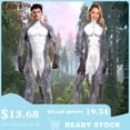 thumbnail image 2 of Disfraz de cosplay con estampado de lobo para mujer de Zawaland, traje de cobertura completa, mono de adulto, traje de carnaval Zentai con cola, traje de cosplay, 2 of 5