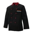 thumbnail image 4 of Chaqueta unisex Manga larga con doble botonadura  Camisa unisex XXL Zulema  Uniforme de chaqueta para hombre, 4 of 8