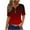 Wine, variant on CFLVAEK Plus Size Womens Tshirt 3x Casual Short Sleeve Tshirts Loose Fit Button V Neck T Shirts Fashion Gradient Graphic Tees 2025 Purple L