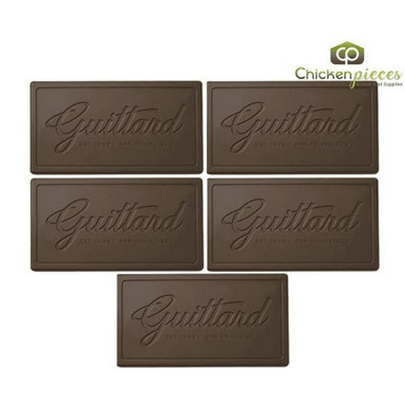 Guittard French Vanilla 54% Dark Chocolate Bar 10lbs/4.54 kgs (5/Case)