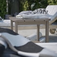 thumbnail image 6 of BizChair HDPE 2-Tier Adirondack Side Table - All-Weather - Indoor/Outdoor Brown, 6 of 10