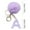 A, variant on Personalized Velvet Letter Keychain Pendant for Backpack Purse Charm, Monogram Initial Alphabet Jewelry Gift for Women Men, Customizable Accessory