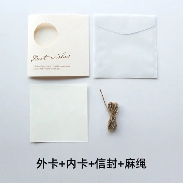 Paquete de Material de flores secas, tarjeta de felicitación de bendición DIY, postal de boda, vacaciones, regalo de agradecimiento Universal para estudiantes, invitaciones de fiesta