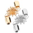 thumbnail image 5 of 2 uds. Broche de capa con forma de flor, Clip de cincha, Clip para suéter, Clip decorativo para Collar, Clip para cárdigan, 5 of 5