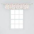 thumbnail image 2 of Ambesonne Sushi Window Valance, Graphic Colorful Japanese, 54" X 12", Multicolor, 2 of 3