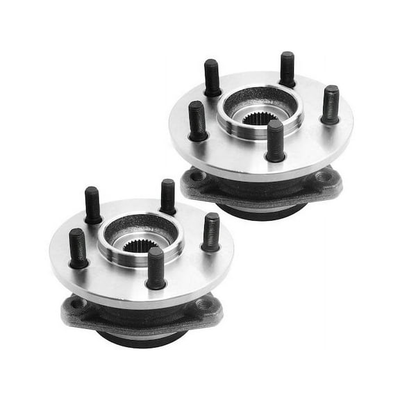 Front Wheel Hub Assembly Set - Compatible with 1993 - 1998 Jeep Grand Cherokee 1994 1995 1996 1997