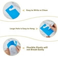 thumbnail image 5 of PVC Blank Hanging Door Handle Hanger Tags Blank Memo Board for Home Hotel Store Rectangle Medium Sea Green 128x75x0.3mm, 5 of 9
