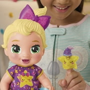 Baby Alive Lil Dreamer LaLa GooGoo Blonde Hair Baby Doll Sleepover Toy for Girls & Boys 3+
