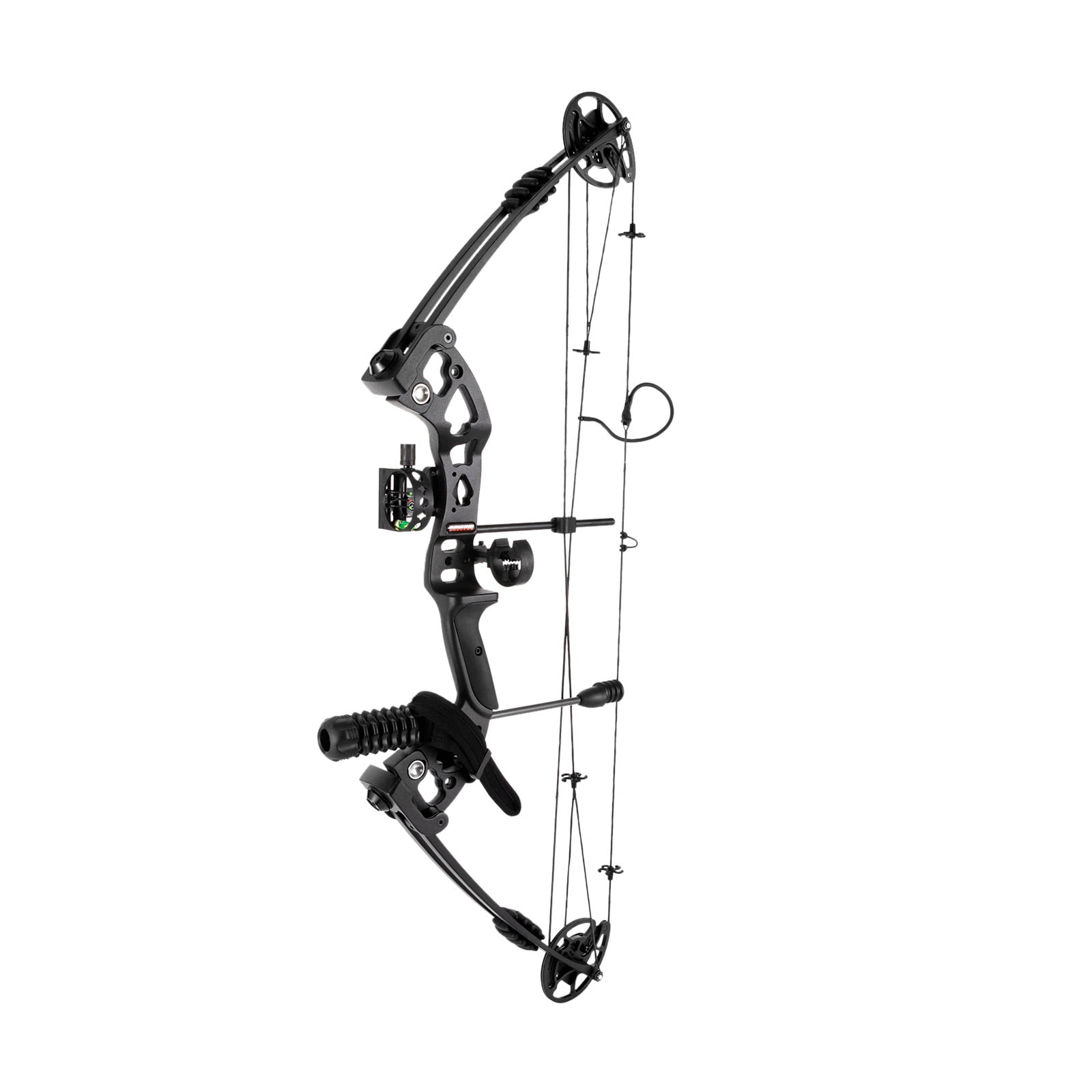 YIYIBYUS Adult Professional Compound Bow 24-29.5in Draw Length Right Hand Hunting Kit with 12 Arrows, Adjustable Draw Weight for Outdoor Competition, Hunting, Training Archery Targets