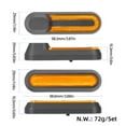 thumbnail image 5 of Electric Scooter Wheel Cover Scooter Rear Side Wheel Cover Electric Scooter Wheel Cover Reflectors Reflective Strips, 5 of 18