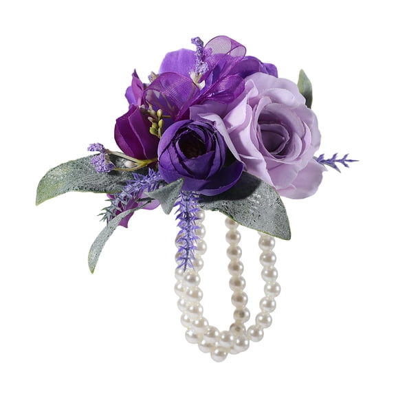 yotijay Flower Wrist Corsage Wedding Decoration for Wedding Anniversary Dinner Party