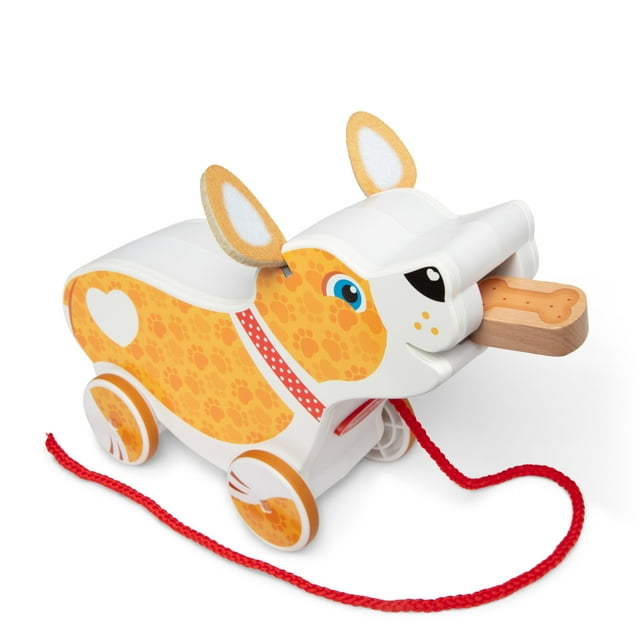 Push Pull Toy Melissa & Doug Feed Walk Poo para cachorros de 3 años o más