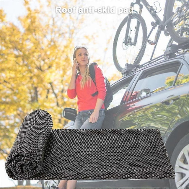 12x1m Cars Anti Slip Mat Cargo Liner Protector Durable Elastic Offers Protection Easily Cuttable Car Roof Protector Accessory