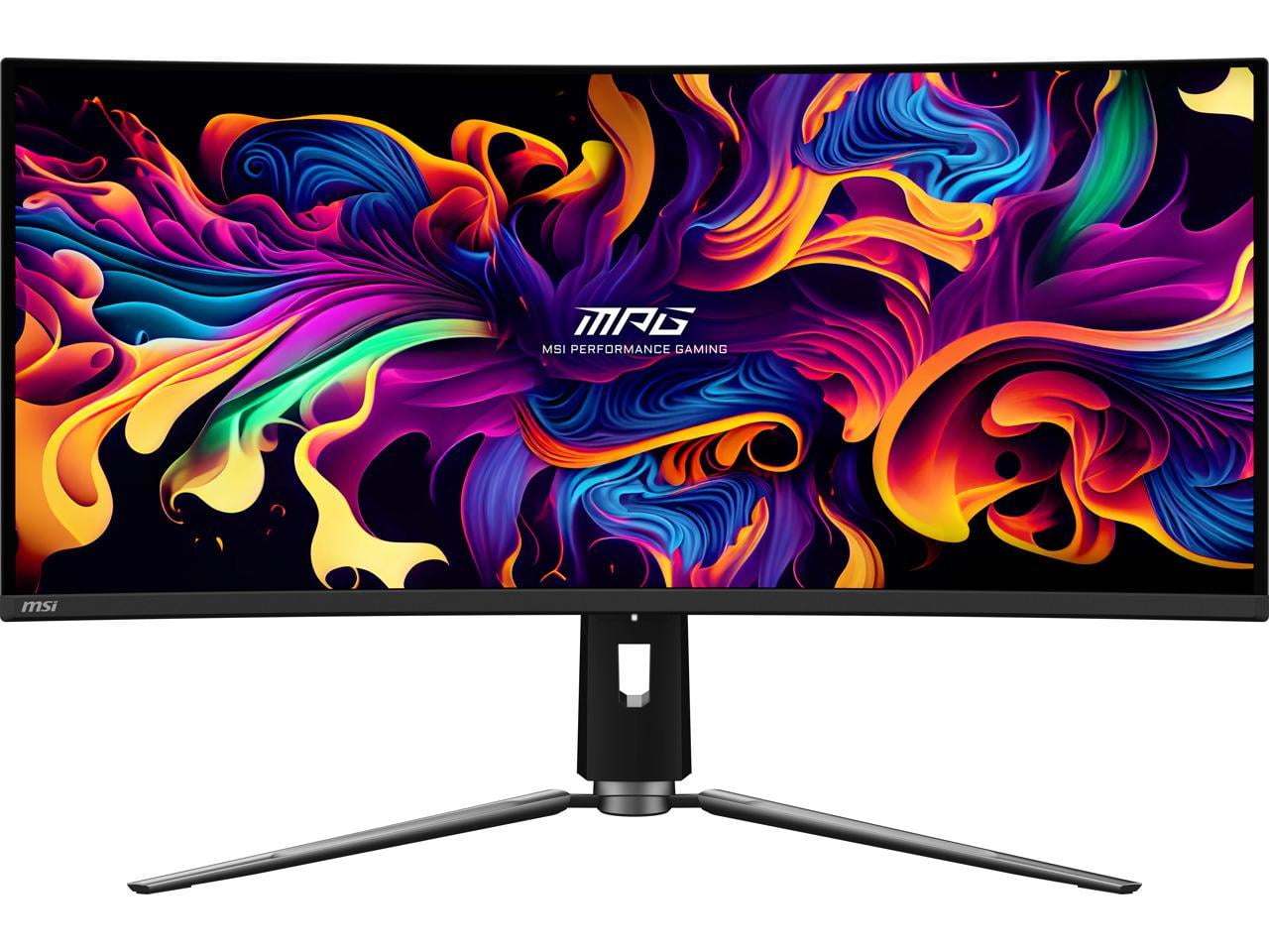 MSI 34" 240 Hz QD-OLED UWQHD Gaming Monitor 3440 x 1440 (2K) 97.8% Adobe RGB / 99.3% DCI-P3 / 139.1% sRGB MPG 341CQPX QD-OLED