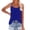 Blue, variant on Tank Tops for Women Tank Top Adjustable Spaghetti Strap Camisole Scoop Neck Sleeveless Top S 3Xl Tank Tops